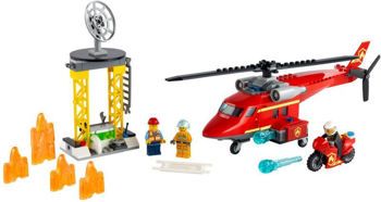 Picture of Lego City Fire Rescue Helicopter (60281)