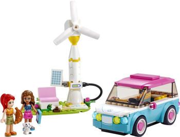 Picture of Lego Friends Olivia's Electric Car 41443