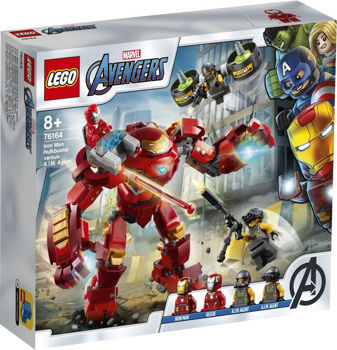 Picture of Lego Super Heroes Iron Man Hulkbuster versus A.I.M. Agent 76164