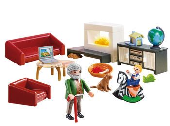 Picture of Playmobil Dollhouse σαλόνι κουκλόσπιτου(70207)