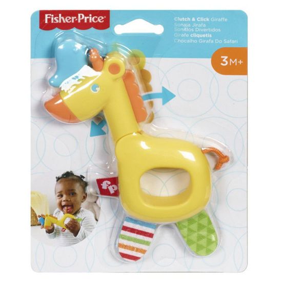 Picture of Fisher-Price Clutch And Click Giraffe Ζωάκια Σαφάρι - Καμηλοπάρδαλη GGF02 / GGF05