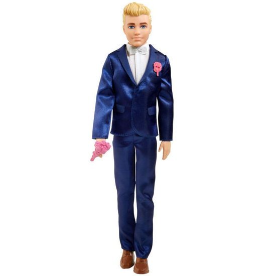 Picture of Mattel Barbie Fairytale Ken Groom Πρίγκιπας Γαμπρός Κούκλα (GTF36)