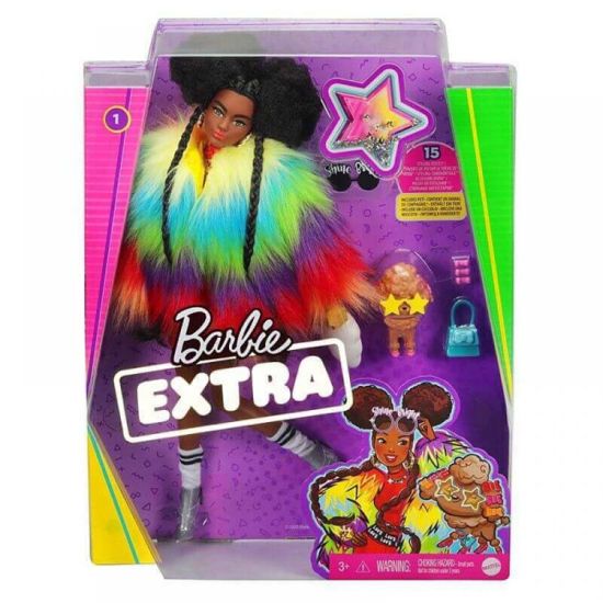Picture of Mattel Barbie Extra Rainbow Coat (GRN27/GVR04)
