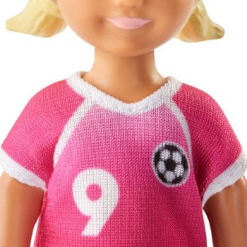 Picture of Mattel Barbie Soccer Coach Playset Σετ Αθλήματα Επαγγέλματα Καστανή Κούκλα Προπονήτρια GLM53 / GJM71