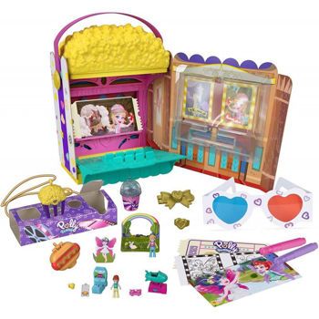 Picture of Mattel Polly Pocket Σινεμά Ποπ Κορν Σετ GVC96