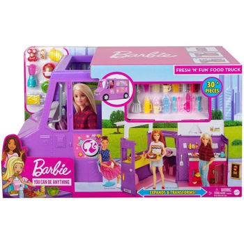 Picture of Mattel Barbie Fresh N Fun Food Truck Καντίνα GMW07