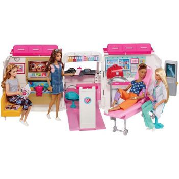 Picture of Mattel Barbie Κινητό Ιατρείο - Ασθενοφόρο (FRM19)