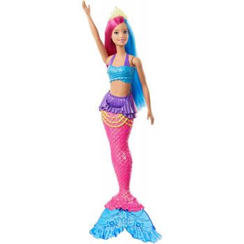 Picture of Mattel Barbie Dreamtopia Έκπληξη Γοργόνα Κούκλα Με Μπλε Ουρά (GJK07/GJK08)