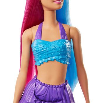 Picture of Mattel Barbie Dreamtopia Έκπληξη Γοργόνα Κούκλα Με Μπλε Ουρά (GJK07/GJK08)
