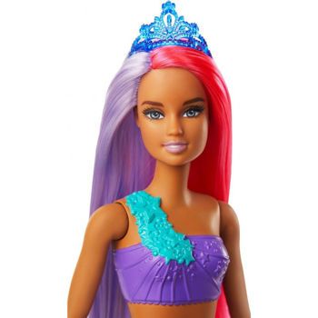 Picture of Mattel Barbie Dreamtopia Γοργόνα Κούκλα Με Μωβ Ουρά (GJK07/GJK09)