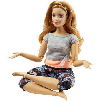 Picture of Mattel Barbie Αμέτρητες Κινήσεις - Κούκλα Με Καμπύλες Και Καστανά Μαλλιά FTG80 / FTG84