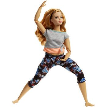 Picture of Mattel Barbie Αμέτρητες Κινήσεις - Κούκλα Με Καμπύλες Και Καστανά Μαλλιά FTG80 / FTG84
