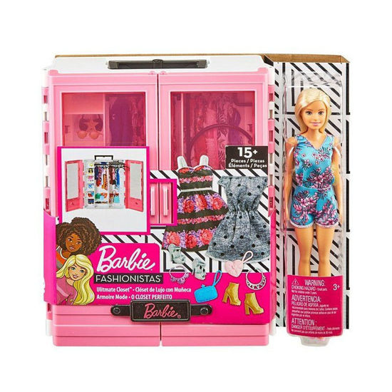Picture of Barbie Fashionistas Η Ντουλάπα Της Barbie Με Κούκλα GBK12