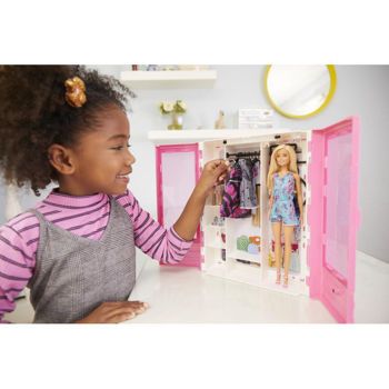 Picture of Mattel Barbie Fashionistas Η Ντουλάπα Της Barbie Με Κούκλα GBK12