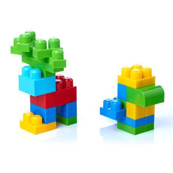 Picture of Fisher Price Mega Bloks Τουβλάκια Τσάντα 60τμχ (DCH55)