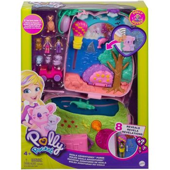 Picture of Mattel Polly Pocket Koala Adventures Wearable Purse Τρέντι Τσαντάκι Κοάλα (GKJ63/GXC95)