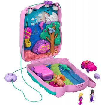 Picture of Mattel Polly Pocket Koala Adventures Wearable Purse Τρέντι Τσαντάκι Κοάλα (GKJ63/GXC95)
