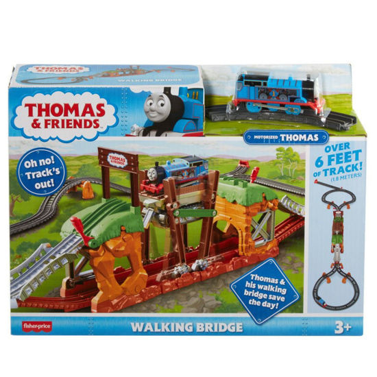 Picture of Fisher-Price Thomas And Friends Walking Bridge Motorized Train Set Κινητή Γέφυρα GHK84