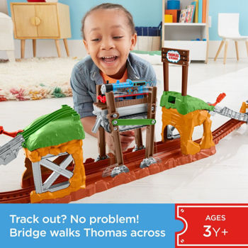 Picture of Fisher-Price Thomas And Friends Walking Bridge Motorized Train Set Κινητή Γέφυρα GHK84