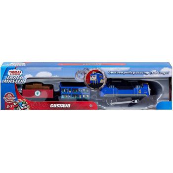 Picture of Fisher-Price Thomas And Friends Trackmaster Gustavo Με 2 Βαγόνια BMK93 / GHK78