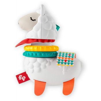 Picture of Fisher-Price Click Clack Llama Ζωάκια Κουδουνίστρες - Λάμα GHL23 / FXC20
