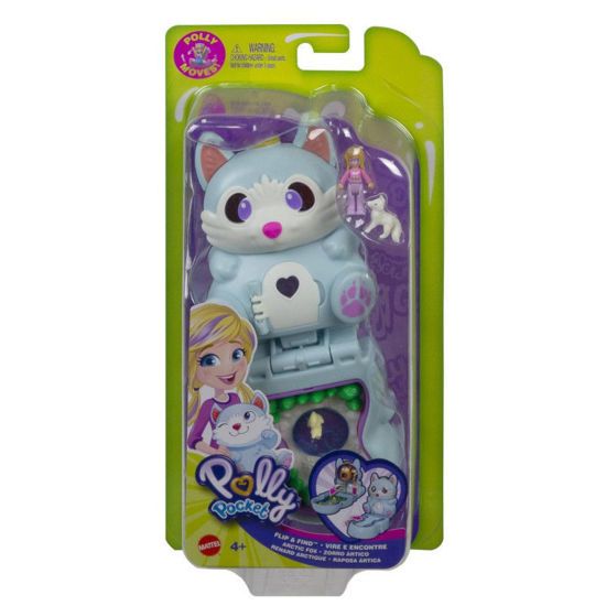 Picture of Mattel Polly Pocket Mini Σετάκια Flip And Reveal Arctic Fox Αλεπού GTM56 / GTM57