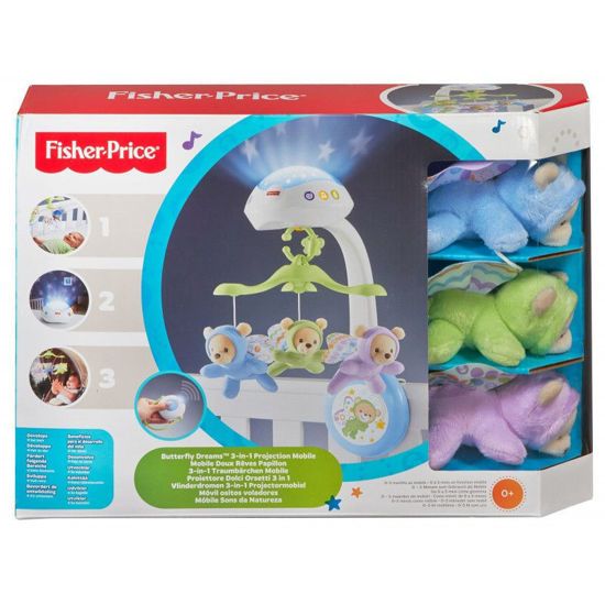 Picture of Fisher-Price Μουσικός Προβολέας Με Περιστρεφόμενο Αρκουδάκια (CDN41)