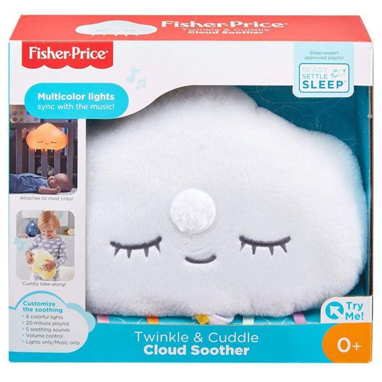 Picture of Fisher-Price Twinkle And Cuddle Μουσικός Προβολέας Μαλακό Συννεφάκι (GJD44)