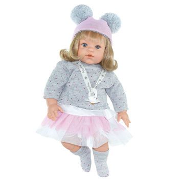 Picture of Lamagik Magic Baby Χειροποίητη Κούκλα που Κλαίει "Susy Pink Ηat" 47020