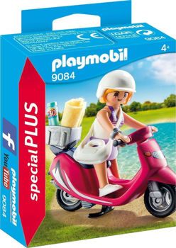 Picture of Playmobil Κοπέλα Mε Σκούτερ 9084