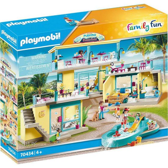 Picture of Playmobil Family Fun Playmo Παραθαλάσσιο Ξενοδοχείο 70434