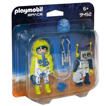 Picture of Playmobil Space Duo Pack Αστροναύτης Και Ρομπότ 9492