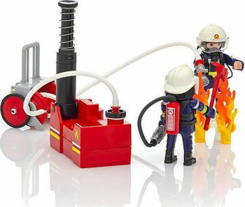 Picture of Playmobil City Action Πυροσβέστες Με Αντλία Νερού 9468