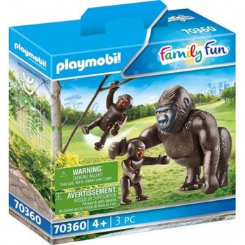 Picture of Playmobil Family Fun Οικογένεια Aπό Γορίλλες 70360