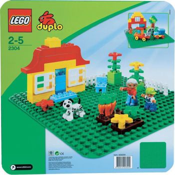 Picture of Lego Duplo Μεγάλη Πράσινη Βάση Κατασκευών 2304