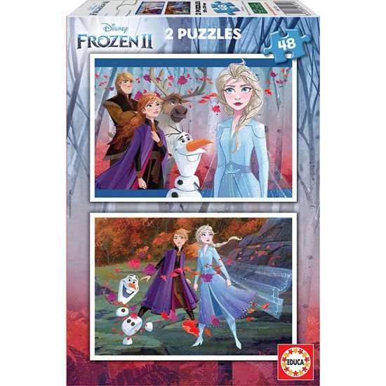 Picture of Educa Παιδικό Παζλ Frozen2 2x48 τεμ. (18110)