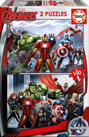 Picture of Educa Παζλ Marvel Avengers 2x100τεμ.
