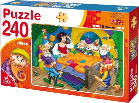 Picture of Deico Games Super Puzzle Η Χιονάτη Και Οι 7 Νάνοι 240 τμχ (61393BA)