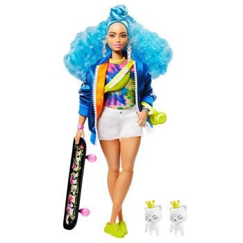 Picture of Mattel Barbie Extra Blue Curly Hair (GRN27/GRN30)