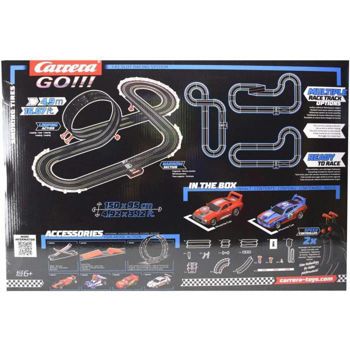 Picture of Carrera Αυτοκινητόδρομος Go Smoking Tires Slot Racing System 1:43 (20062497)