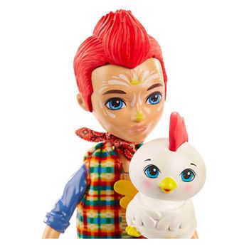 Picture of Mattel Enchantimals Κούκλα & Ζωάκι Φιλαράκι Νέοι Φίλοι Redward & Cluck FNH22 / GJX39