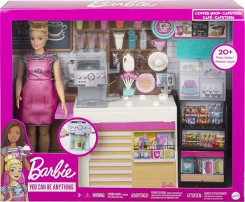 Picture of Mattel Barbie Καφετέρια Με Κούκλα GMW03