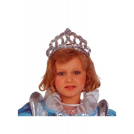 Picture of Clown Glitter Princess Στέμμα Ασημί (80066)