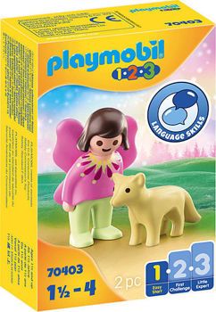 Picture of Playmobil 1.2.3 Νεράιδα Με Αλεπού 70403