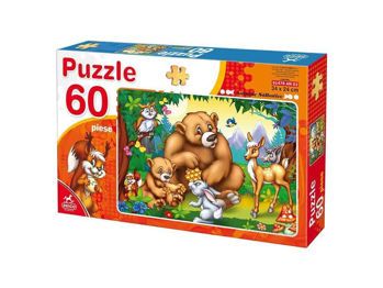 Picture of Deico Games Super Puzzle Τα Τρία Γουρουνάκια 60 τμχ (61478)
