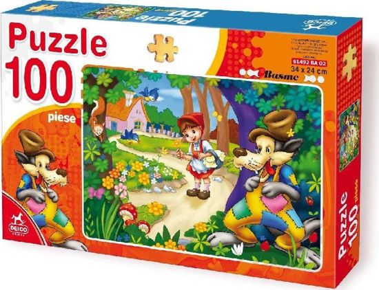 Picture of Deico Games Puzzle Η Κοκκινοσκουφίτσα 100 τμχ (61492BA)