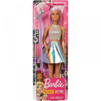 Picture of Mattel Barbie Ποπ Σταρ Κούκλα Με Μικρόφωνο (FXN98)