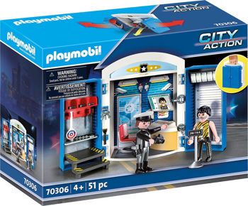 Picture of Playmobil City Action Play Box Αστυνομικό Τμήμα 70306