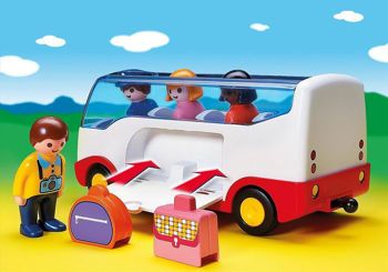 Picture of Playmobil 1.2.3 Πούλμαν (6773)