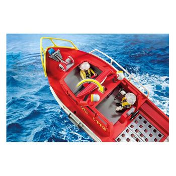 Picture of Playmobil City Action Πυροσβεστικό Σκάφος Διάσωσης 70147